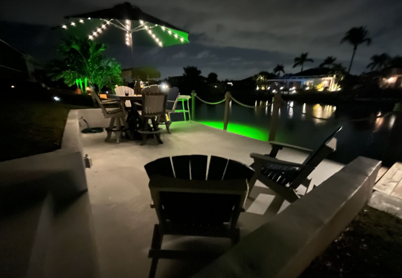 Ferienhaus in Cape Coral - CCVR - Harbour Palms - Zugang zum Gulf of Mexico