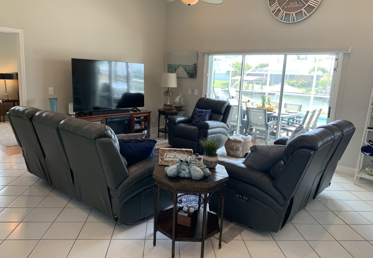 Ferienhaus in Cape Coral - CCVR - Harbour Palms - Zugang zum Gulf of Mexico