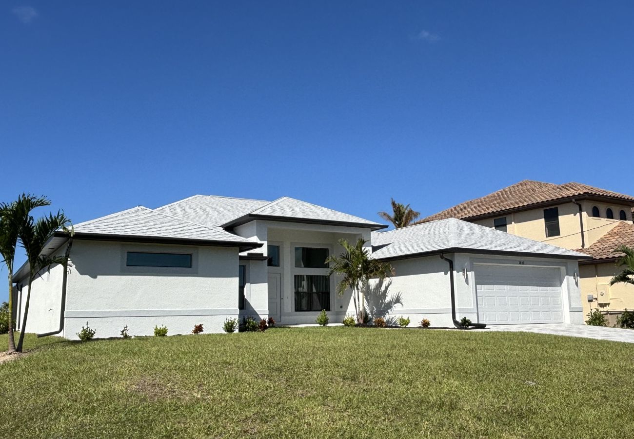 Ferienhaus in Cape Coral - CCVR Villa Sandi - Haus mit Golfzugang und großartigem Blick auf das Wasser