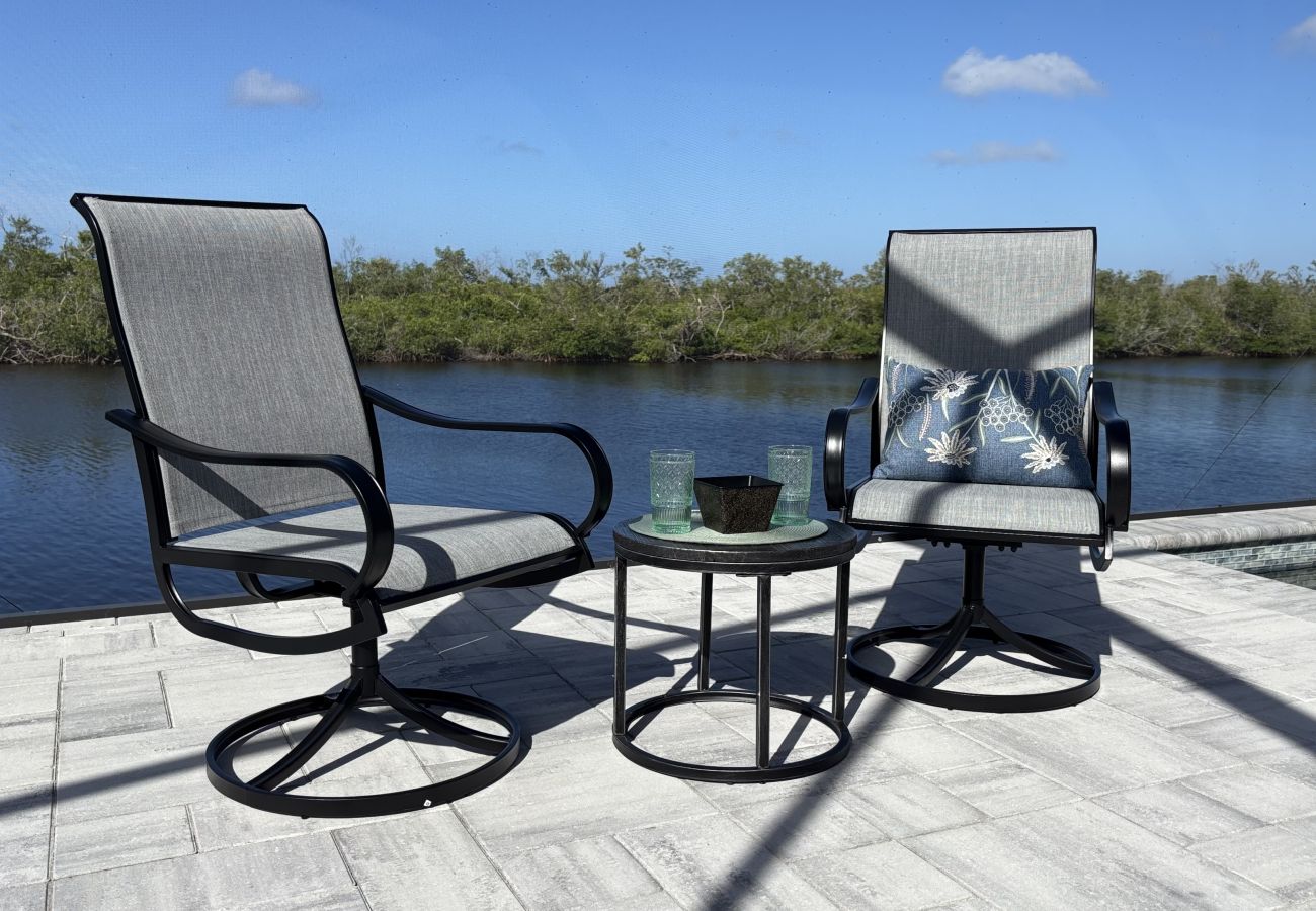 Ferienhaus in Cape Coral - CCVR Villa Sandi - Haus mit Golfzugang und großartigem Blick auf das Wasser